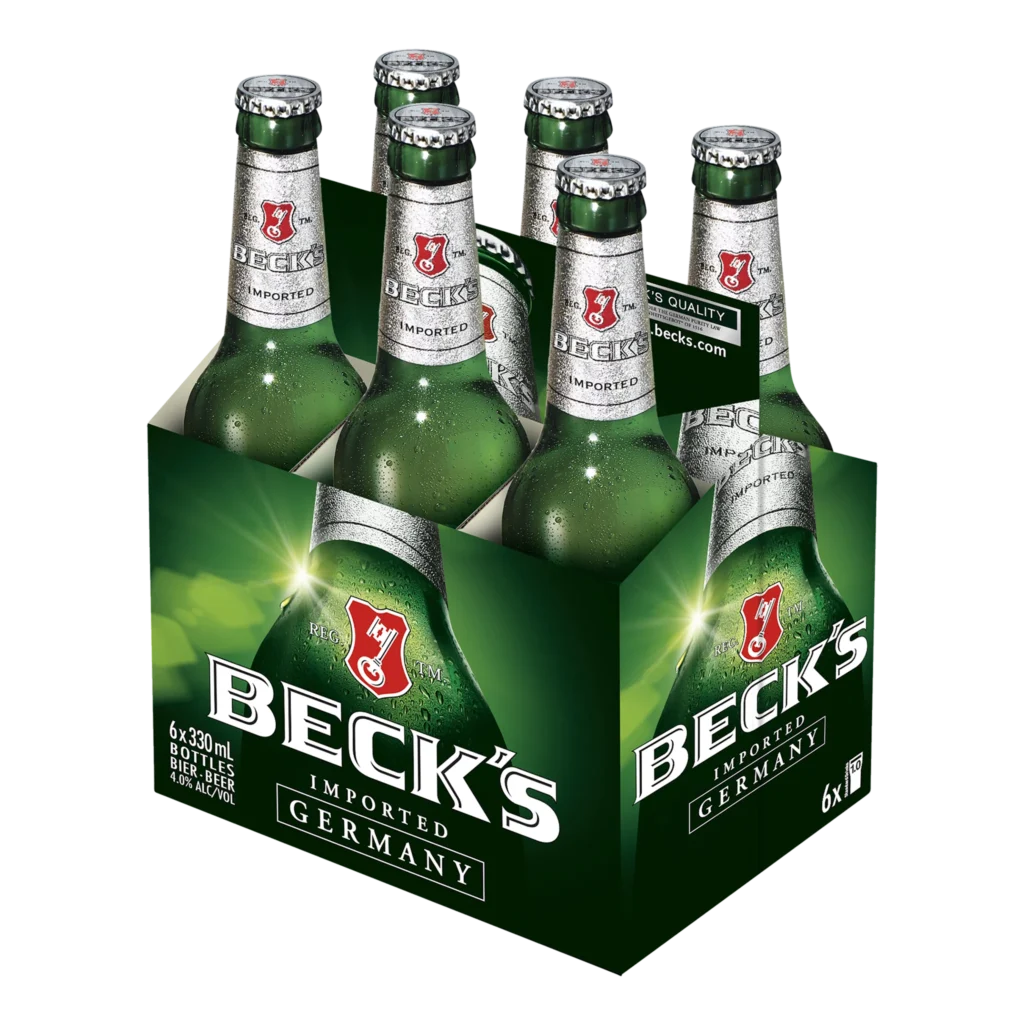 becks 6 pack