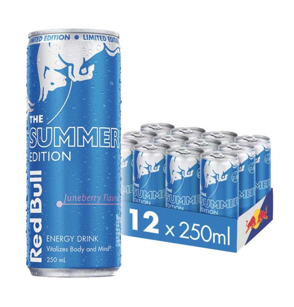 Red Bull Juneberry 250ML Red Bull Summer Juneberry Can