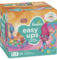 Wet Pampers Easy Ups