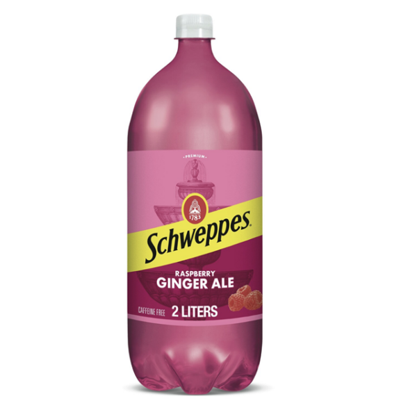 Schweppes Raspberry Ginger Ale 2 Liter
