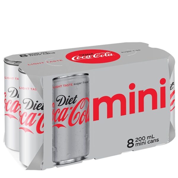 diet coke 200ml can